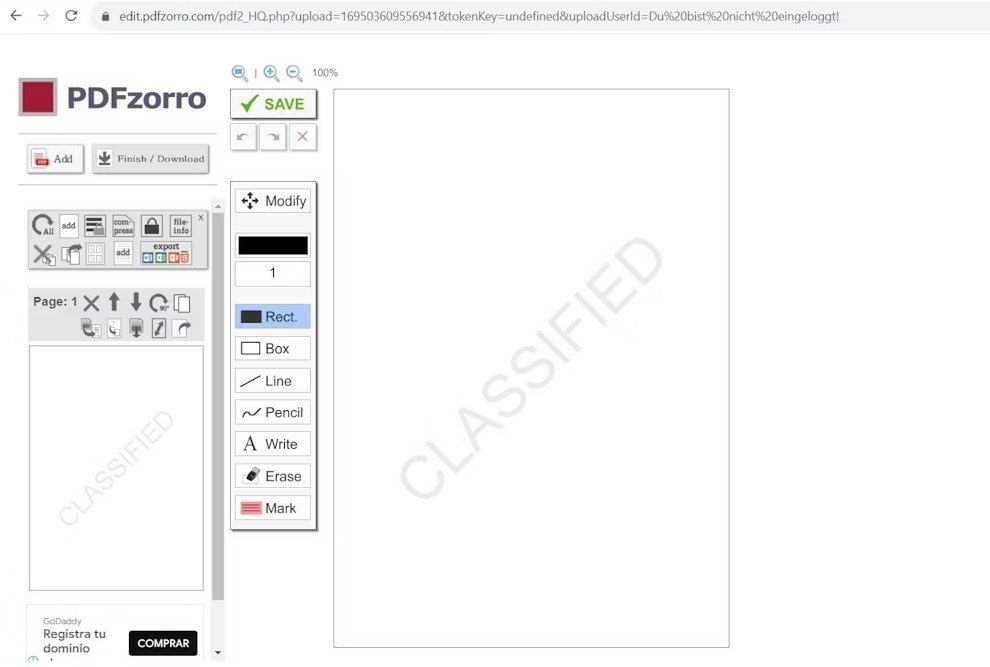 remove watermark in pdf using pdf zorro