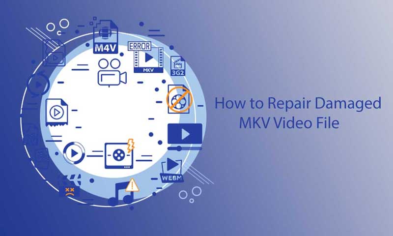 how to repair mkv file online