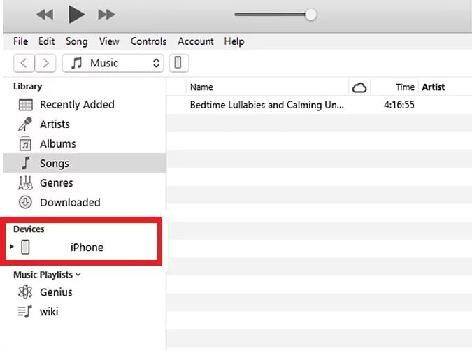 open itunes