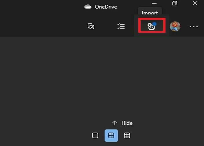 click import
