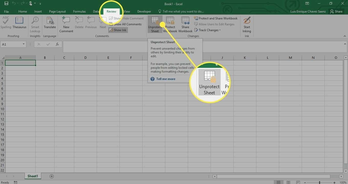 a guide to unprotecting excel worksheets