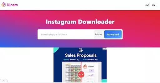 igram instagram video downloader