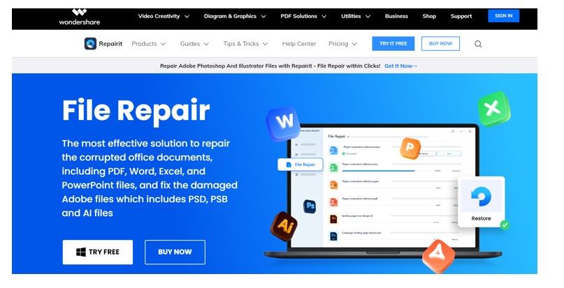 wondershare repairit