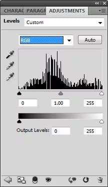 adjust image in photoshop