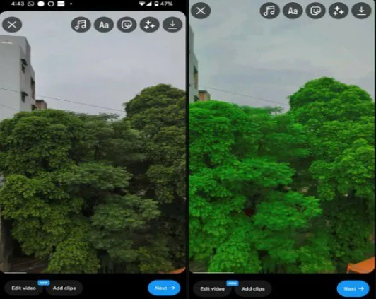 upload hdr videos on instagram using filter