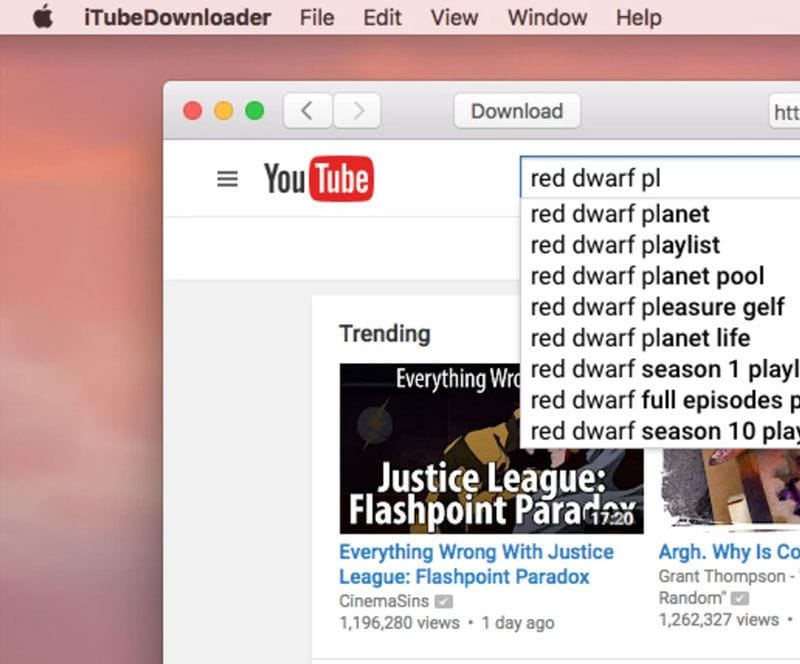 iTubeDownloader for Mac