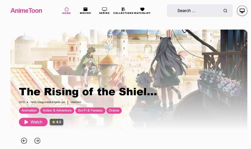 animetoon regional anime catalog