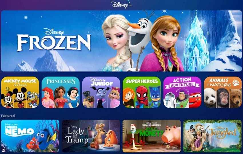 disney family movie collections