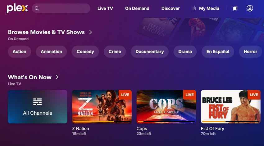 plex personal movie library