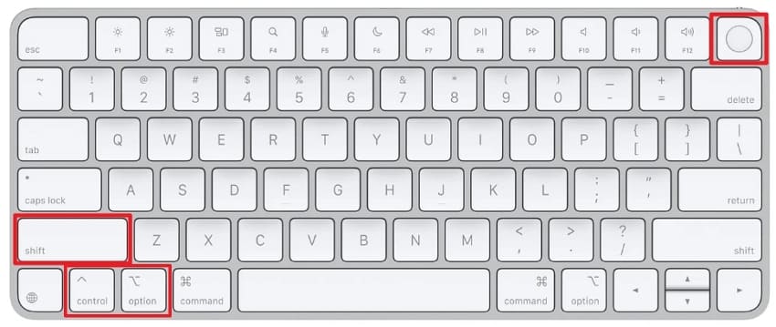 using macbook keys reset smc