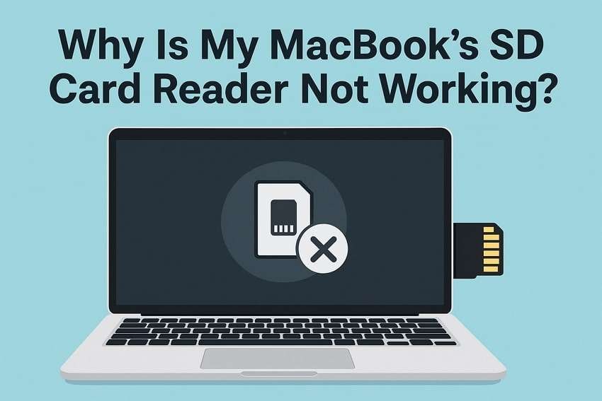why sd card reader not working