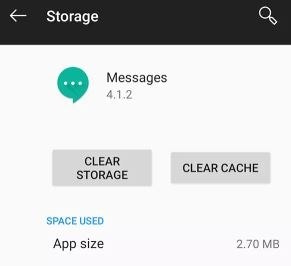 clear cache