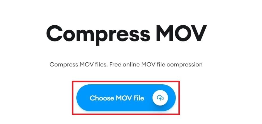 choose mov file