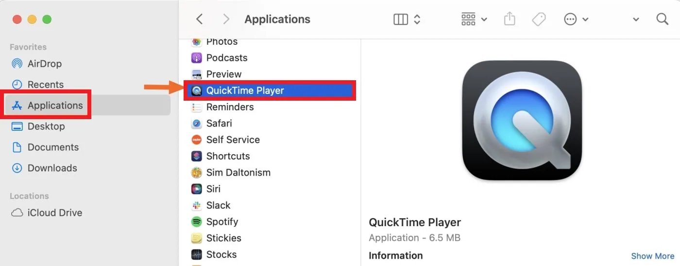 quicktime player