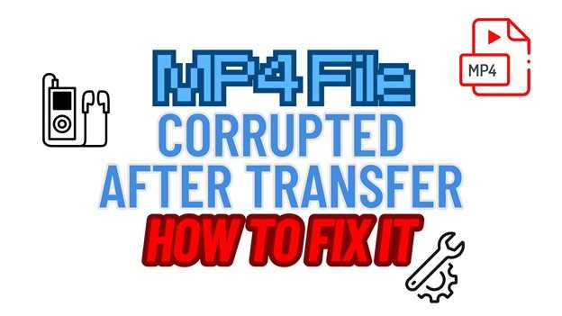 Fix the MP4 File Corrupted After Transfer