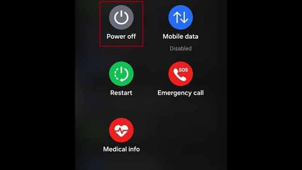 completely turn power off 