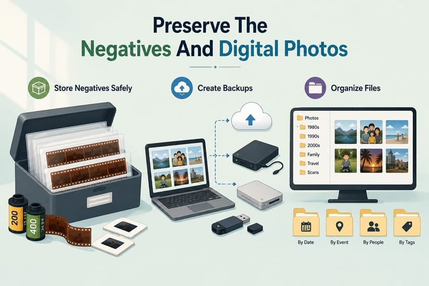 tips preserve negative digital photos