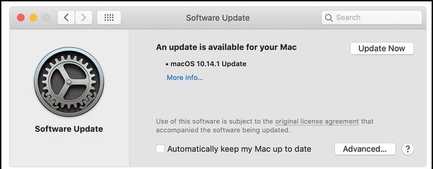 更新软件 mac
