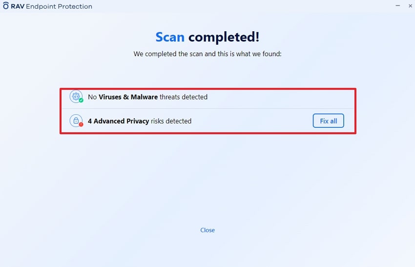 fix all detected risks