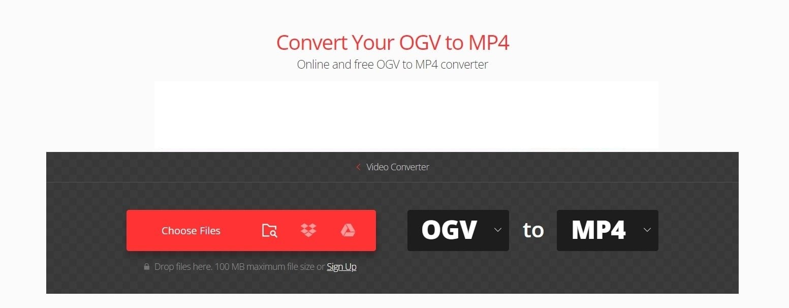 convert ogv to mp4