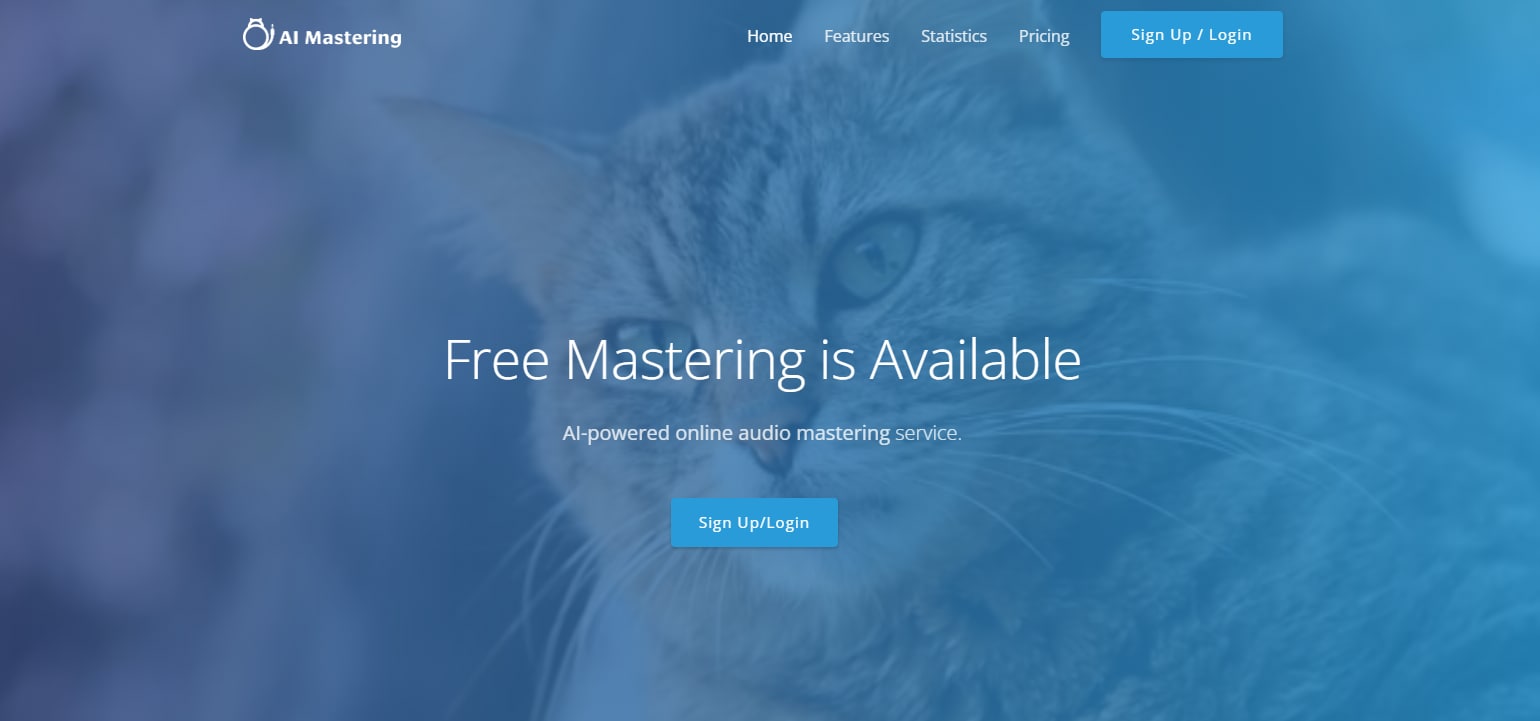 free online audio mastering with ai mastering