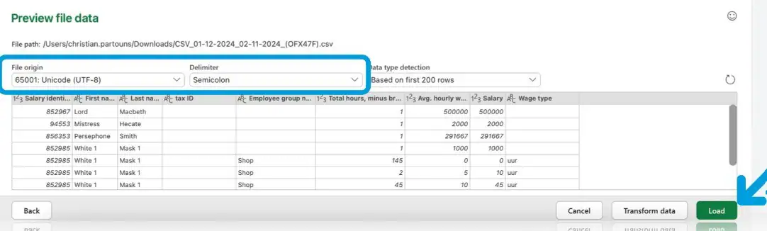 load file