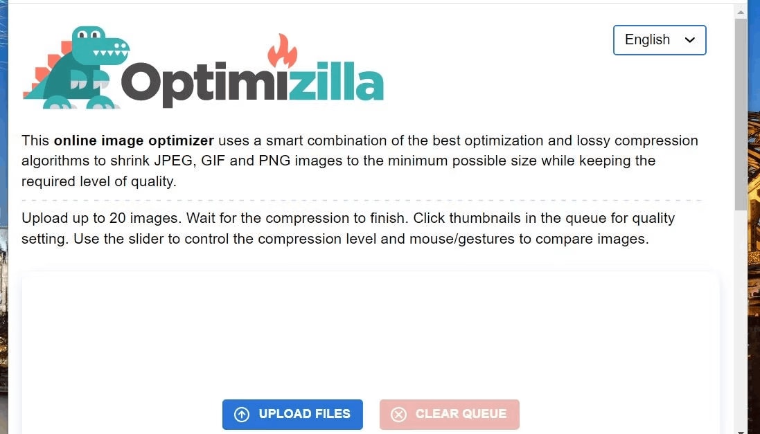 open optimizilla website