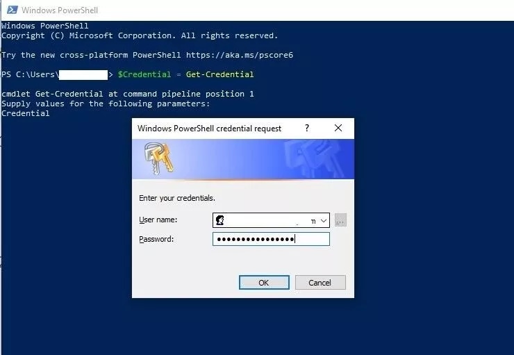open powershell and follow the command