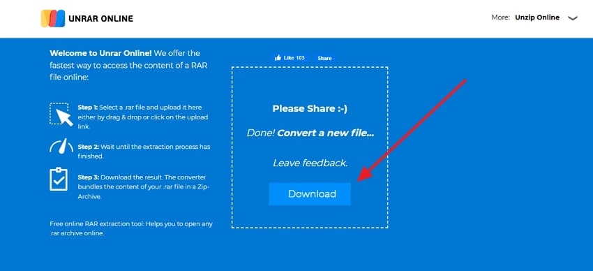 download files from unrar online