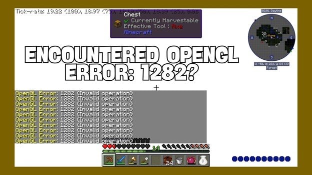 Fix OpenGL Error 1282 in Minecraft (Causes, Fixes, and GPU Guide)