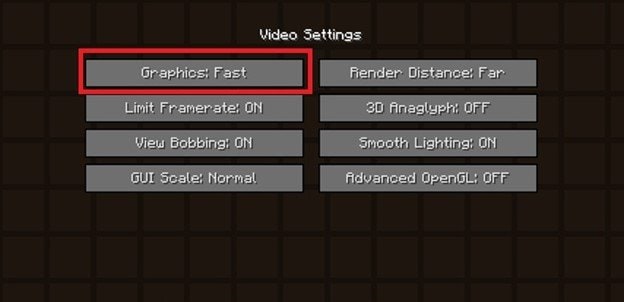 reset graphics settings