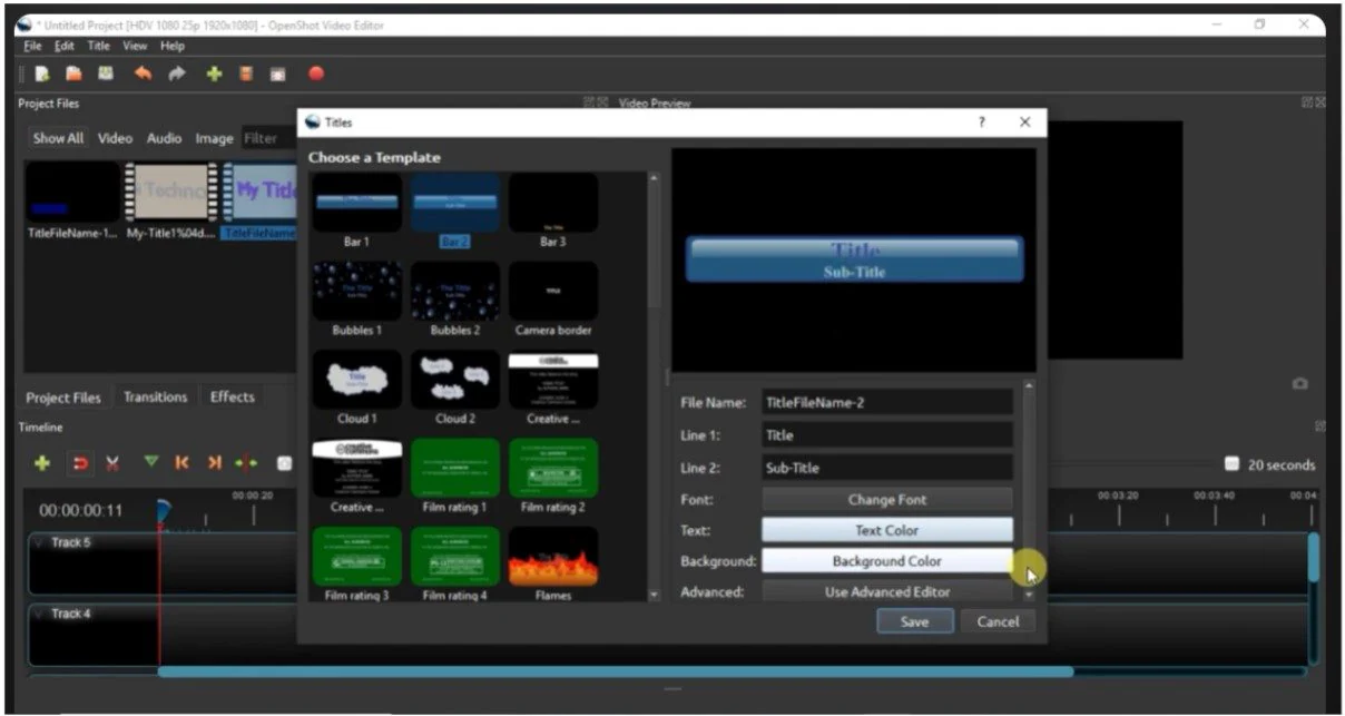 trivia of openshot video editor