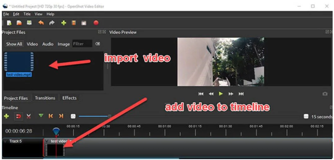 trivia del editor de video openshot