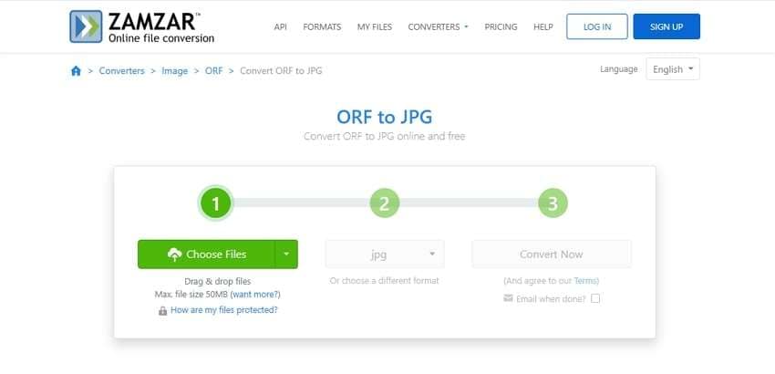 zamzar orf to jpg converter