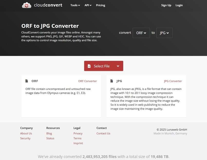 cloudconvert orf to jpg converter