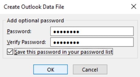 add optional password