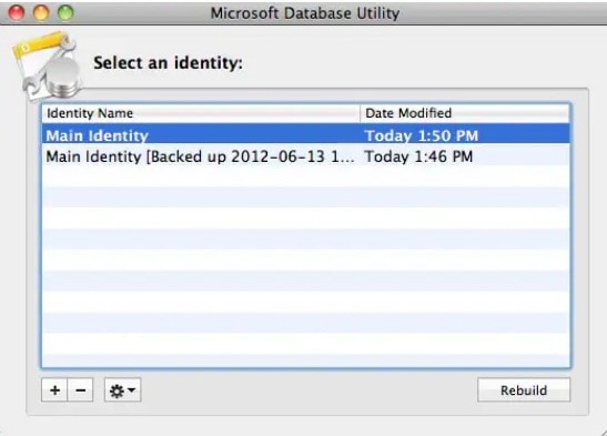 microsoft database utility