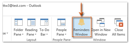 outlook reminders problem of not popping up