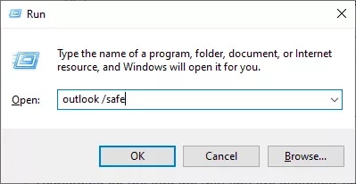 outlook and safe mode