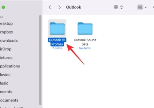 outlook 15 perfiles