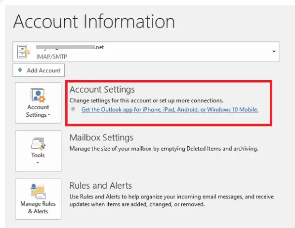 remove shared mailbox from outlook