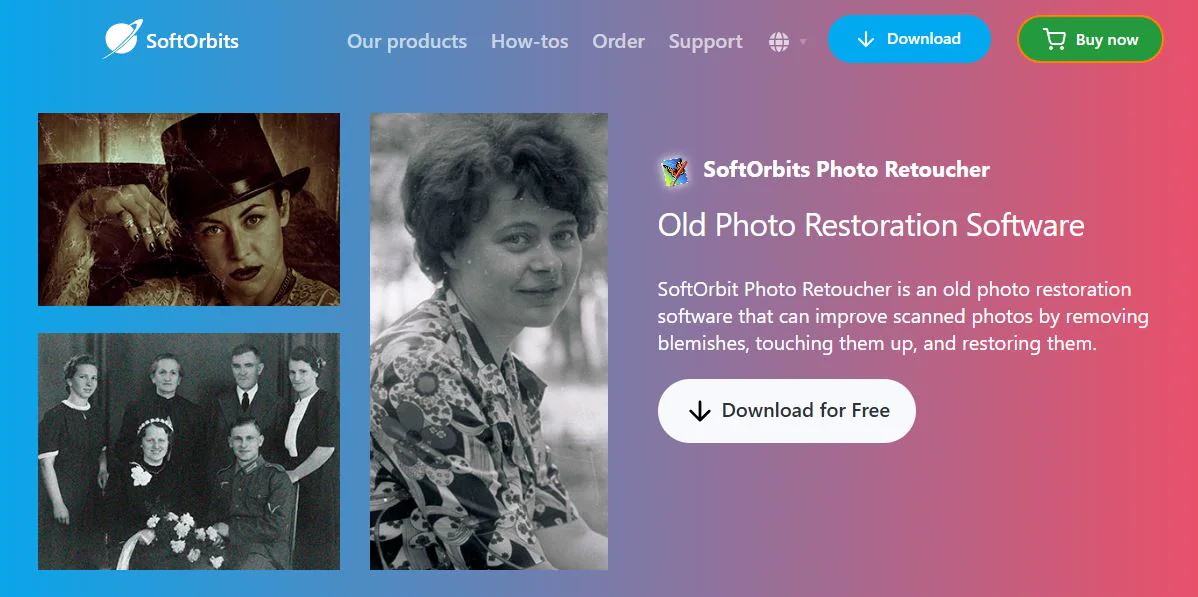 softorbits old photo restoration