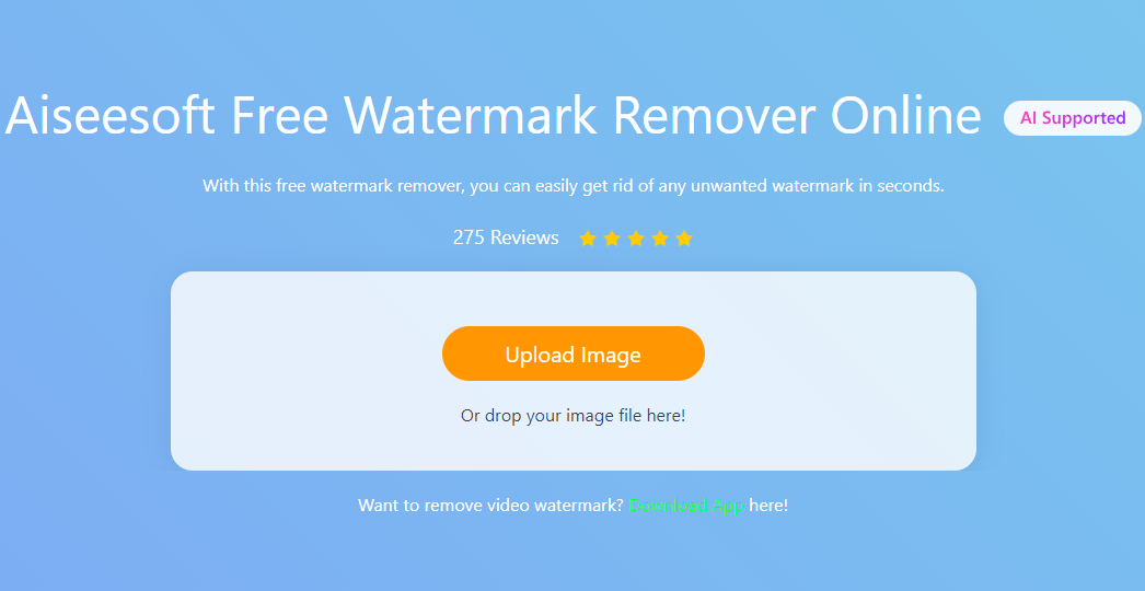 aiseesoft watermark remover