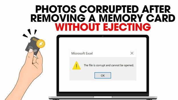 Fix Corrupted Photos After Not Ejecting a Memory Card