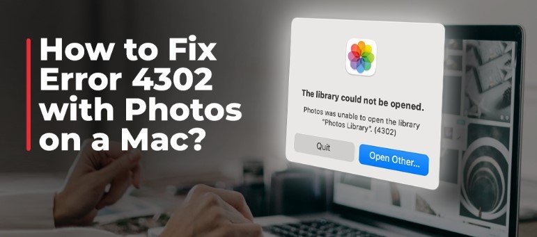 Wie man den Fotos Fehler 4302 auf Mac behebt