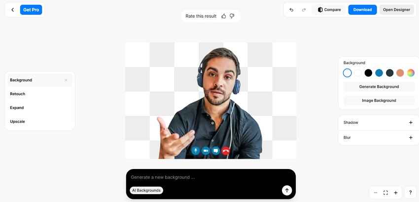 pixelcut background remover features