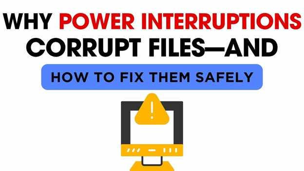 Fix Power Interruptions Corrupted Files