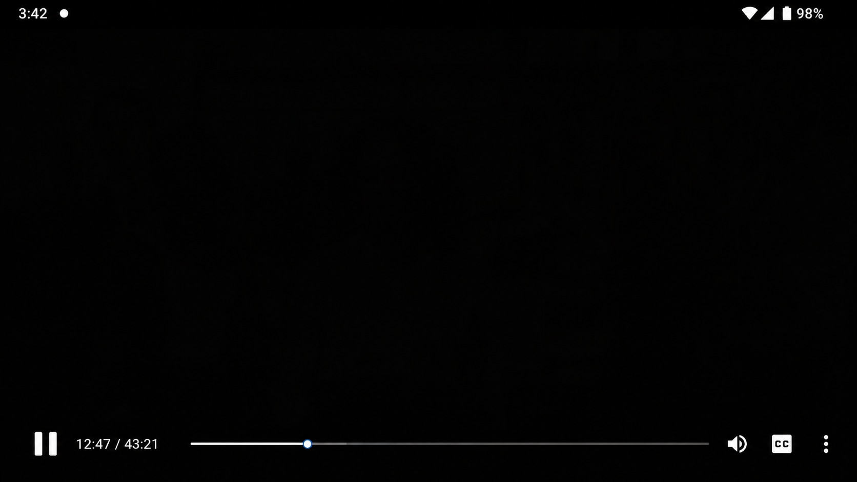 prime video black screen android before