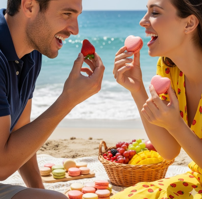 upload foodie couple photos screen