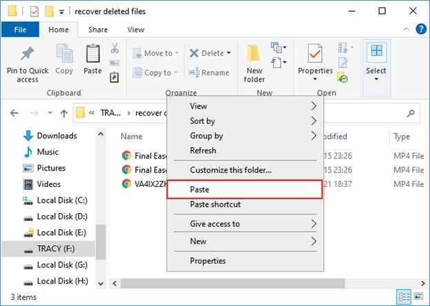 copy and paste files 
